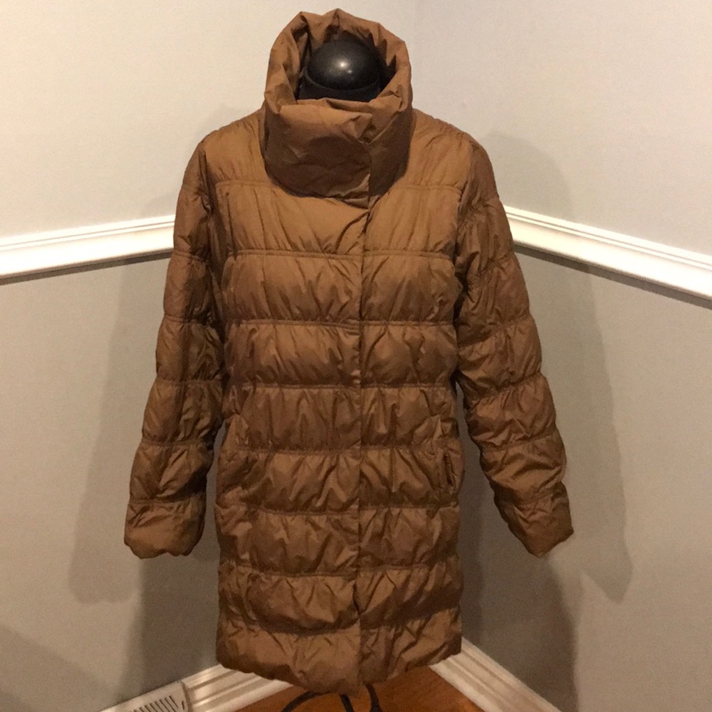 SOLD Eileen Fisher down puffer coat - Picture 1 of 8